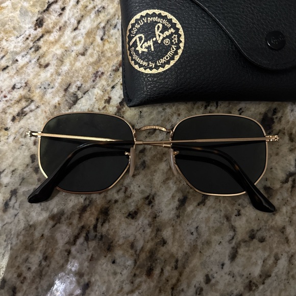 ray-ban hexagonal sunglasses - Picture 2 of 3
